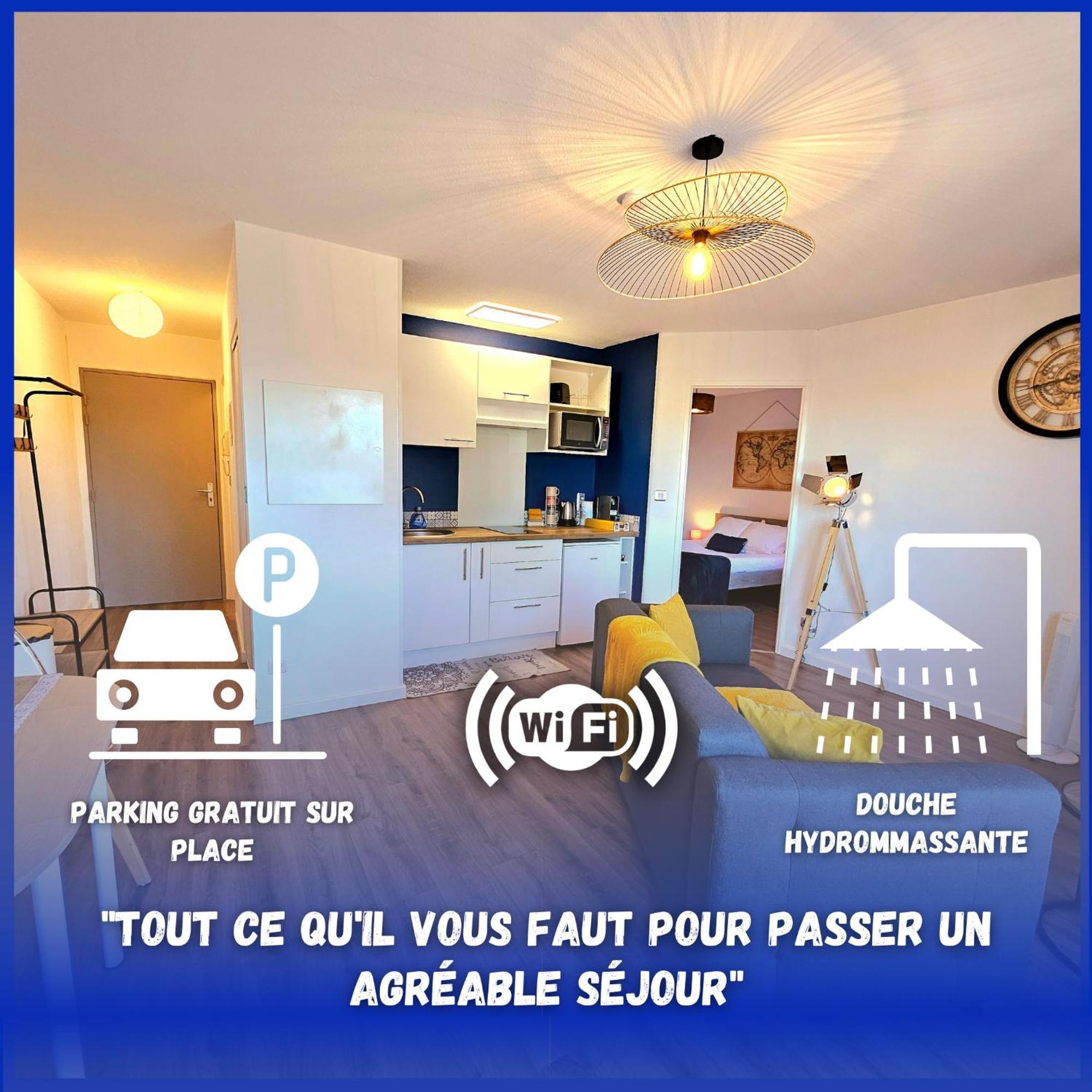 Appartement Residentiel Avec Parking/Proche Centre Angouleme Luaran gambar